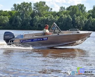 Купить лодку (катер) Wyatboat 490 DCM Pro