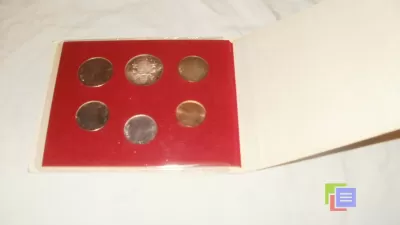 Продается набор монет "Ватикан 1979 г." фото №4