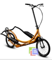 Элептический велосипед велошагоход с переключением скоростей.