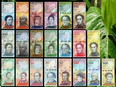 РАСПРОДАЖА Распродажа наборов банкнот Республики Венесуэлы для коллекционеров 1 набор = 21 банкнота