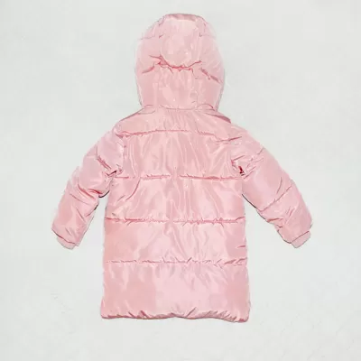 Светло-розовая курточка-пальто на осень/зиму фото №4