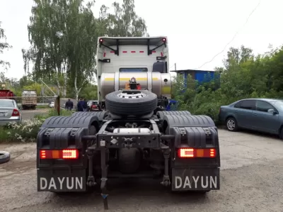 Седельный тягач Dayun Truck, LNG, 6х4, 400 л.с., Euro V (Белый) фото №5