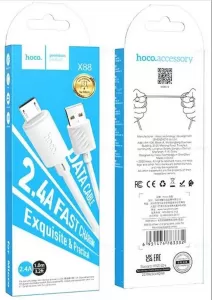 Объявление: Hoco X88 Кабель Micro USB 2.4А