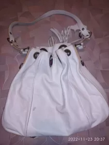 импортную женскую сумку мешок настоящая мягкая ко