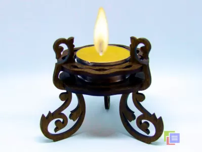 Объявление: Подсвечник/подставка "KERTI" для "греющей свечи" и проч.