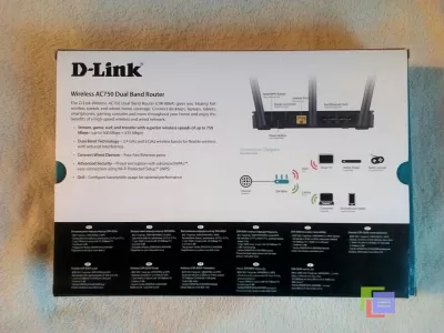Двухдиапазонный WiFi роутер D-Link DIR-806A AC750 фото №7