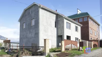 Жилой дом - объект незавершенного строительства площадью 215 кв.м в поселке Аликоновка