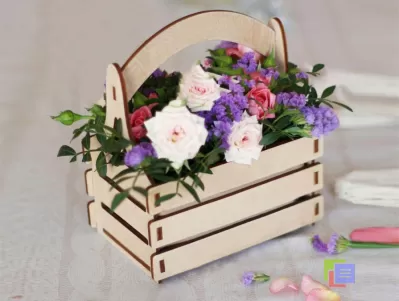 Интерьерный ящик-кашпо для цветов